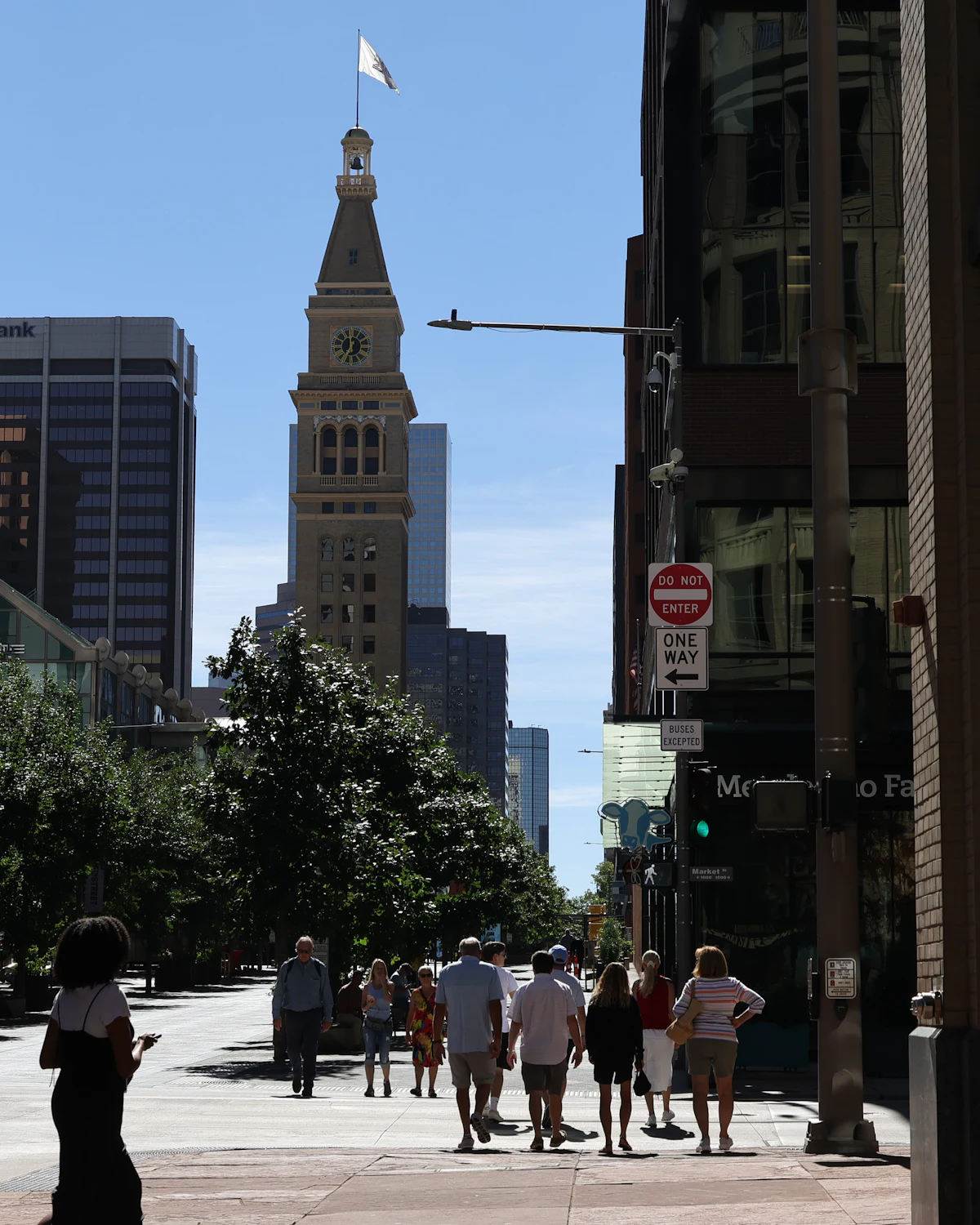 16th Street and the Daniels and Fisher Tower, Denver