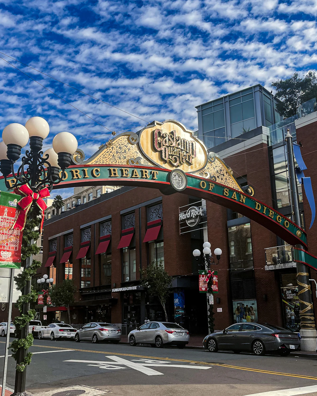 Gaslamp Quarter sign, San Diego